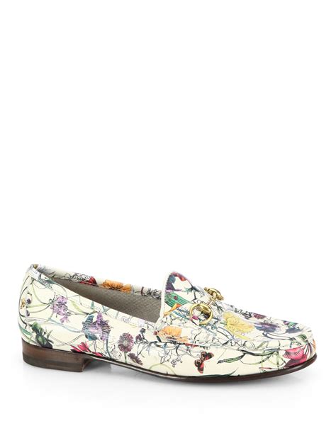 gucci floral loafers|gucci velvet loafers women's.